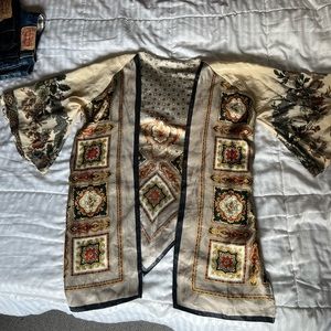 Silk Vintage Cardigan - size M